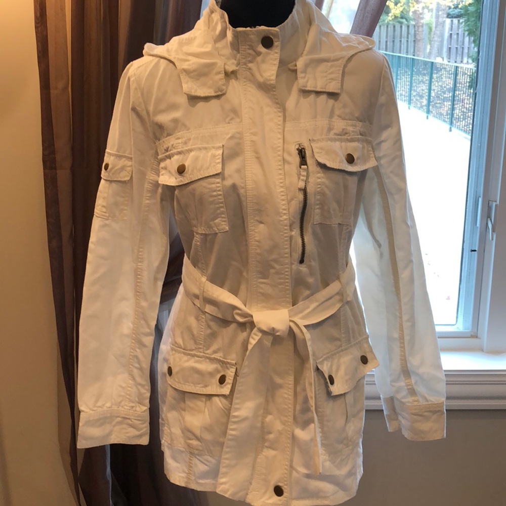 White Cargo jacket